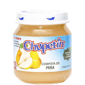 Chupetin Compota Pera 113g